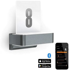 STEINEL 065713 - LED Domové číslo so senzorom L820 LED/12,5W/230V IP44