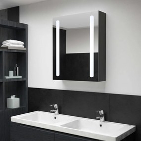 LED kúpeľňová zrkadlová skrinka 50x13x70 cm 325546
