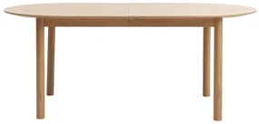 Rozkladací jedálenský stôl s doskou v dubovom dekore v prírodnej farbe 100x190 cm Gallina – Unique Furniture