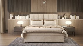 Hotelová posteľ DELTA 1 - 140x200, ružová