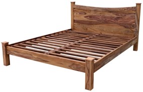 furniture-nabytek.cz - Masívna posteľ 160x200 z dreva palisander