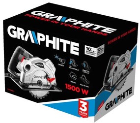 Kotúčová píla 1500W GRAPHITE | 58G492