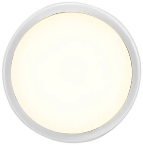 Nordlux -LED Vonkajšie nástenné svietidlo CUBA LED/6,5W/230V IP54 pr. 17,5 cm biela