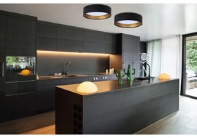 LED Stmievateľné stropné svietidlo SMART GALAXY LED/24W/230V čierna/zlatá + DO