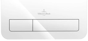 Villeroy & Boch ViConnect - Ovládacie tlačidlo k WC 200G, lesklé biele sklo 922400RE