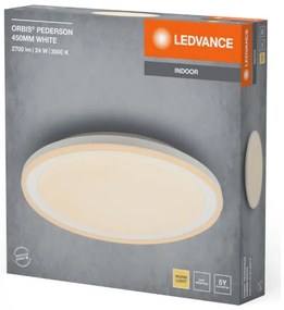 Ledvance - LED Stropné svietidlo ORBIS PEDERSON LED/24W/230V pr. 45 cm biela