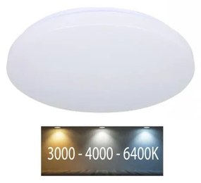 V-Tac LED Stropné svietidlo LED/24W/230V 35cm 3000K/4000K/6400K VT0856