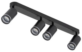 Bodové svietidlo JET 4xGU10/10W/230V čierna