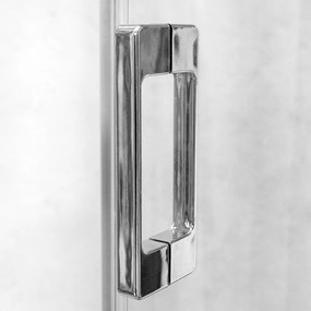 Jednokrídlové sprchové dvere BADEN I na inštaláciu do niky Brillant Sklo TRANSPARENT Univerzální 90 cm
