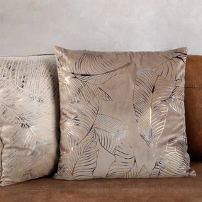 DEKORAČNÁ OBLIEČKA NA VANKÚŠ TULIA 45X45 CM HNEDÁ