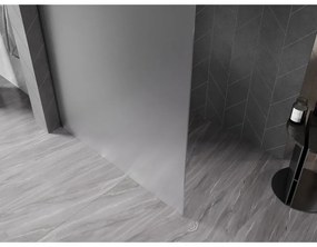 Mexen, Mexen Kioto-X sprchová stena 120 x 200 cm, 10 mm matná, pištoľovo sivá kartáčovaná - 800-120-101-66-30-X