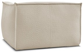 Béžové kreslo z textílie buklé Giorgia – Bobochic Paris