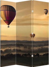 Paraván - Lietajúce balóny (126x170 cm)