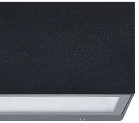 Eglo 900885 - LED Vonkajšie nástenné svietidlo SPONGANO 2xLED/5W/230V IP65