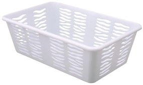 Košík Zebra biely