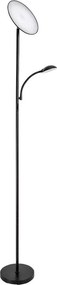 Rabalux 74084 - LED stmievateľná stojacia lampa HALINA 23W/230V 3000/4200/6500 čierna