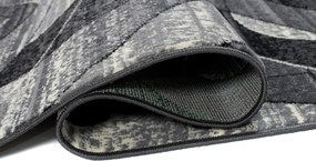 TA Koberec K858A TMAVO SIVÁ LACNÁ PP CRM Rozmer: 70x150 cm