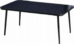 CH Antracitová súprava záhradného nábytku z tkaného lana