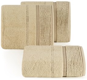 BAVLNENÝ UTERÁK TAYLOR 50X90 CM BÉŽOVÁ