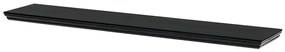 Autronic BONTEC Polička, mdf, čierna, P-026 BK Farba: Biela