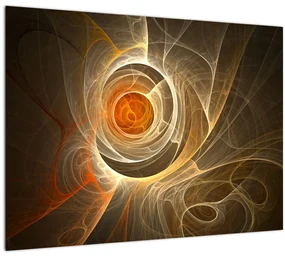 Obraz abstrakcie (70x50 cm)
