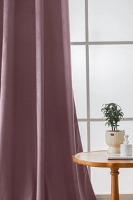 Svetlofialový zatemňovací záves VELVET 140x250 cm Zavesenie: Riasiaca páska