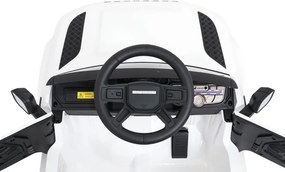 Elektrické autíčko Land Rover Defender biele