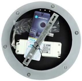 Aigostar - LED RGBW Stmievateľné nás. svietidlo MESH Smart LED/12W/230V + DO čierna