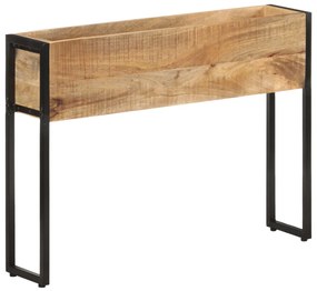 Kvetináč 90x20x68 cm surové mangovníkové drevo