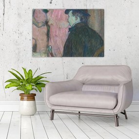 Obraz - Henri de Toulouse-Lautrec, Maxime Dethomas, reprodukcia (90x60 cm)