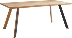 XXXLutz JEDÁLENSKÝ STÔL, divoký dub, farba duba, 180/90/75 cm Linea Natura - Stoly - 002748009901