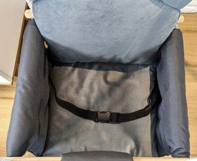 Detská hojdačka LULLABY - GRAFITOVÁ