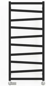 Radiátor kombinovaný House Level ZET 181x50 cm matná čierna HLZE1810050S905B