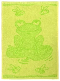 Profod Detský uterák Frog green, 30 x 50 cm