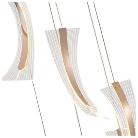 LED Luster na lanku FIRENZE 6xLED/10W/230V 3000K