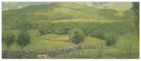 Obraz - Julian Alden Weir, Obweebetuck, reprodukcia (120x50 cm)