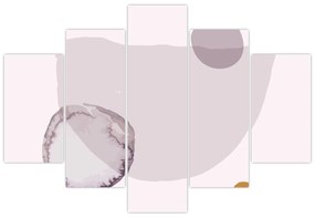 Obraz - Fialový minimalizmus N⁰2 (150x105 cm)