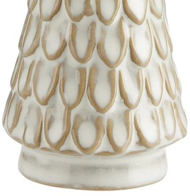 X-MAS Jedľa 12 cm - krémová