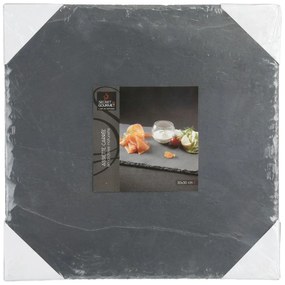 Servírovací podnos z bridlice Rock, 30x30 cm