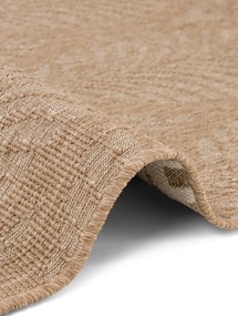 NORTHRUGS, Behúň Duet Liora 106247 Beige/White - na von aj na doma, 80x250, béžová, chodba / predsieň