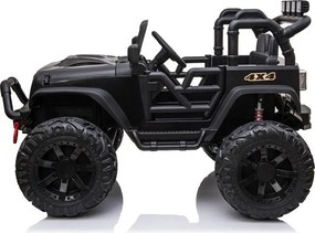 LEAN CARS Jeep JC666 batéria auto čierna lakovaná