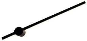 Zuma Line W90477-60BK - LED Nástenné svietidlo TROY LED/8W/230V 60 cm čierna
