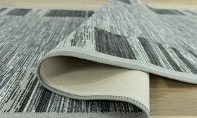 Associated Weavers, Protišmykový behúň na mieru Adagio 19 šedý, šíre 110 cm, šedá, chodba / predsieň