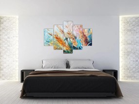 Obraz - Pšenica, abstrakcia (150x105 cm)