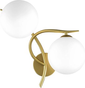 Toolight Toolight, nástenné svietidlo 2xG9, G132-2W, zlatá, OSW-02606