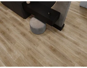 Mexen San Marcos, vinylová podlaha 1240x182 mm SPC 6,5 mm, IXPE 1,5 mm, 4-stranná V-drážka, dub, F1048-1240-182-505-4V1-01