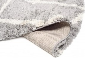 TA Koberec L226C TMAVOSIVÉ/BÉŽOVÉ BOHO KOLESO