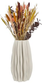 VISION Váza s 3D tlačou 30 cm - biela
