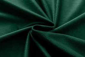 Tmavo zelený zatemňovací záves VELVET 140x270 cm Zavesenie: Riasiaca páska