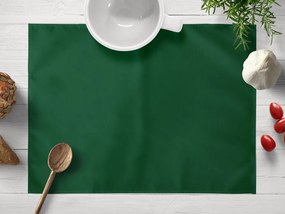 Biante Bavlnené prestieranie na stôl Moni MOD-514 Tmavo zelené 35x45 cm